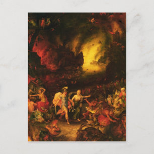 Aeneas in Hades Postcard