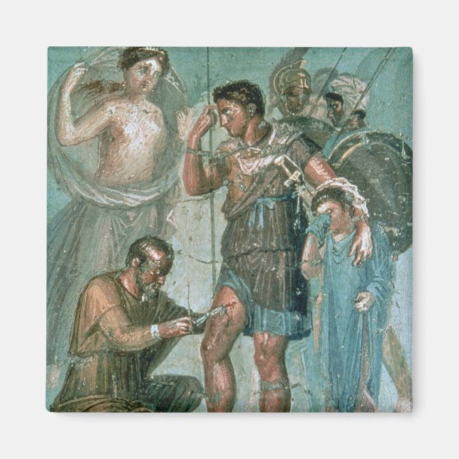 Aeneas injured, from Pompeii Magnet (Front)