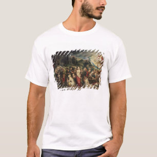 Aeneas prepares to lead the Trojans into exile T-Shirt