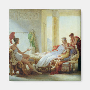 Aeneas telling Dido of the Disaster at Troy Magnet