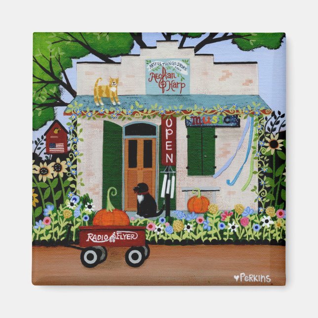 Aeolian Harp Magnet (Front)