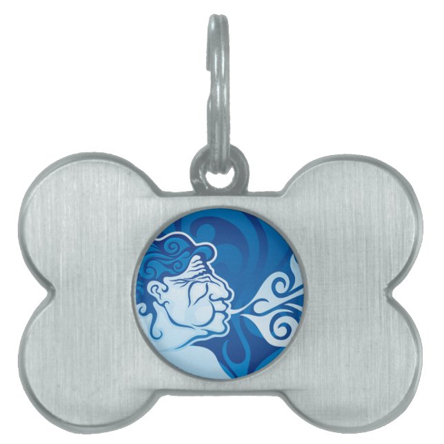 Aeolus Pet Name Tag (Front)
