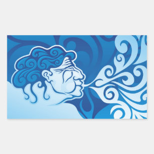 Aeolus Rectangular Sticker