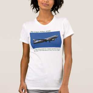 Aer Lingus Airbus A320  image for women's t-shirt