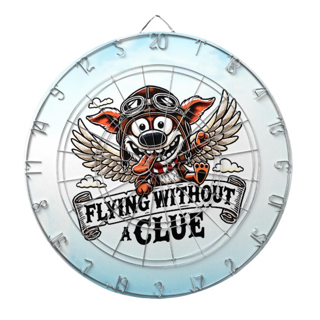 Aerial Antics Dartboard (Front)