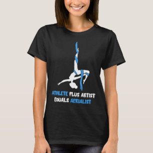Aerial Athlete Plus Artist Aerial Yoga Hanging Aer T-Shirt