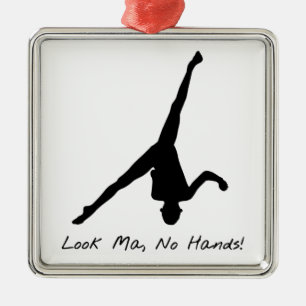 Aerial Cartwheel Gymnastics Metal Tree Decoration