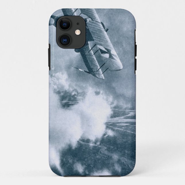 Aerial Combat on the Western Front, World War One, Case-Mate iPhone Case (Back)