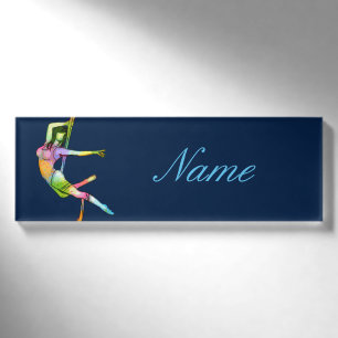 Aerial Fitness Yoga Thunder_Cove Name Tag