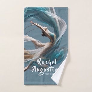 Aerial flying Air Yoga Instructor Pilates Fitness Bath Towel Set