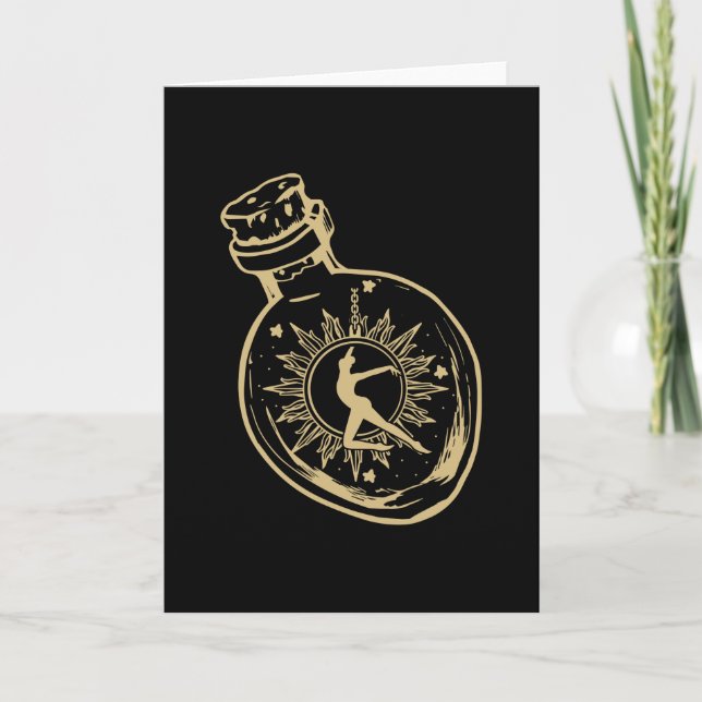 Aerial Hoop Aerial Yoga Aerialist Card (Front)