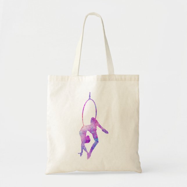 Aerial Hoop Gazelle Tote Bag (Front)