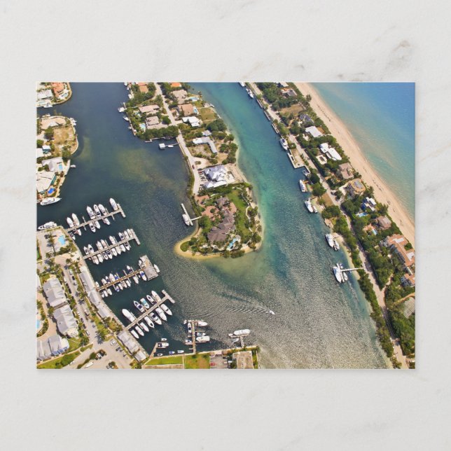 Aerial Landforms Postcard (Front)