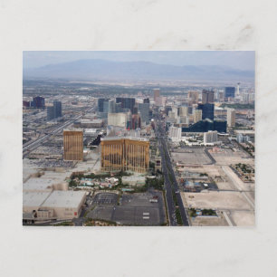 Aerial Las Vegas Strip 2009 Photo Postcards
