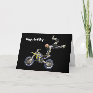 aerial moto-cross #2 card