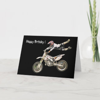 aerial moto-cross #4 card
