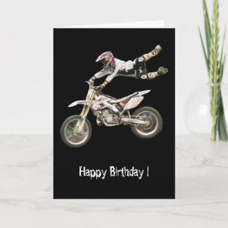 aerial moto-cross #4 vertical card