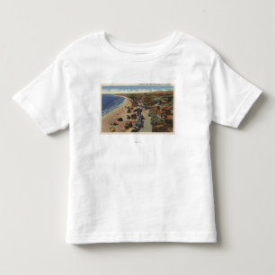 Aerial of Crystal Cove Toddler T-Shirt