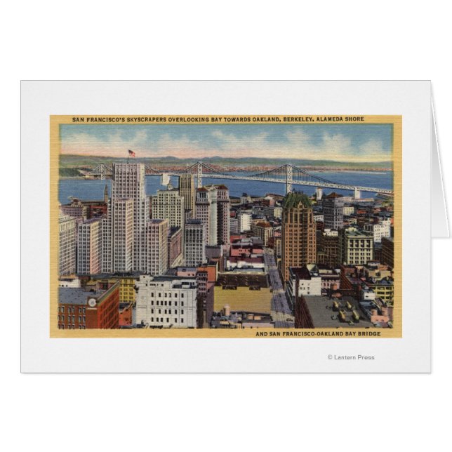 Aerial of Downtown, Bay Bridge View (Front Horizontal)