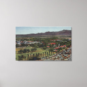 Aerial of O'Donnell Golf Course Canvas Print