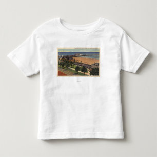 Aerial of Pleasure Pier & Yacht Harbour Toddler T-Shirt