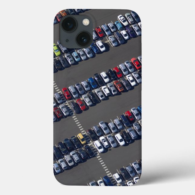 Aerial over Parking Lot Case-Mate iPhone Case (Back)