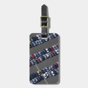 Aerial over Parking Lot Luggage Tag