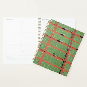 Aerial Over Tennis Courts Planner