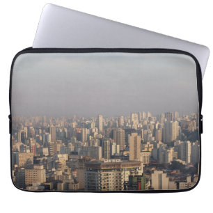 Aerial Panoramic - Sao Paulo Laptop Sleeve