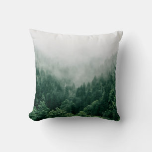 AERIAL PHOTO OF GREEN TREES CUSHION