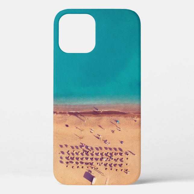 AERIAL PHOTO OF SEASHORE Case-Mate iPhone CASE (Back)