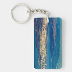 Aerial photograph of the San Francisco Bay Key Ring
