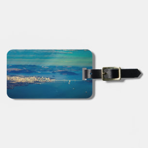 Aerial photograph of the San Francisco Bay Luggage Tag