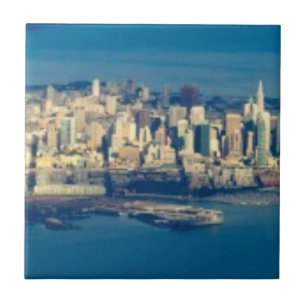 Aerial photograph of the San Francisco Bay Tile