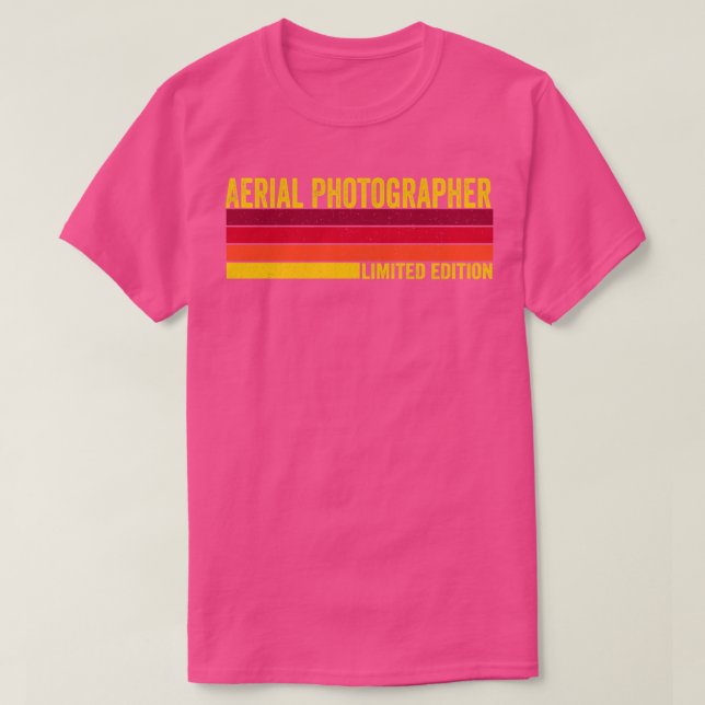 Aerial Photographer T-Shirt (Design Front)