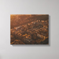 aerial photography of city during golden hour