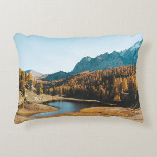 AERIAL PHOTOGRAPHY OF CONCRETE ROAD DECORATIVE CUSHION