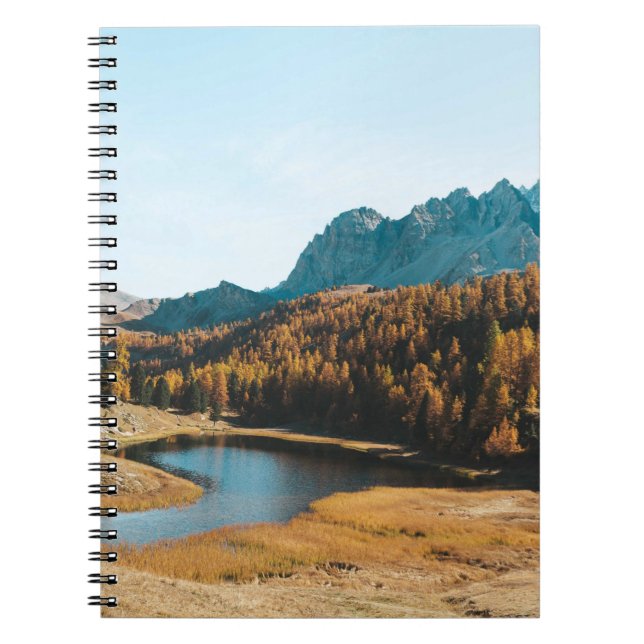 AERIAL PHOTOGRAPHY OF CONCRETE ROAD NOTEBOOK (Front)