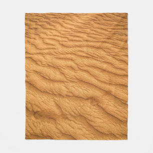 Aerial photography of desert fleece blanket
