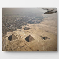 aerial photography of pyramids of Egypt