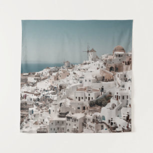 AERIAL PHOTOGRAPHY OF WHITE CONCRETE BUILDINGS DUR TAPESTRY