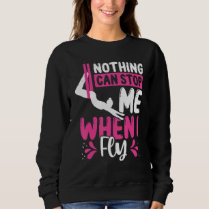 Aerial Silk Acrobat Aerialist Aerial Circus Gymnas Sweatshirt