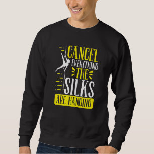 Aerial Silk for Tree Aerial Circus Dancer Aerialis Sweatshirt