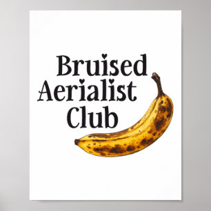 Aerial Silk Hoop Bruised Aerialist Club Acrotics C Poster