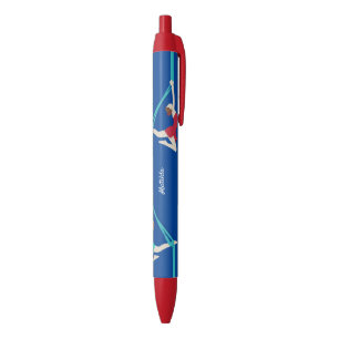 Aerial Silks Black Ink Pen