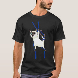 Aerial Silks Dancer Aerialist Air Yoga Acrobatics  T-Shirt
