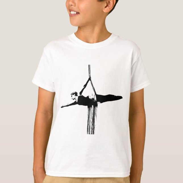 Aerial Silks Dancer T-Shirt (Front)