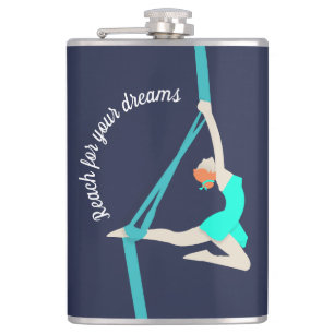 Aerial Silks Hip Flask