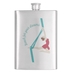 Aerial Silks Hip Flask