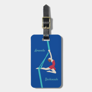 Aerial Silks Luggage Tag